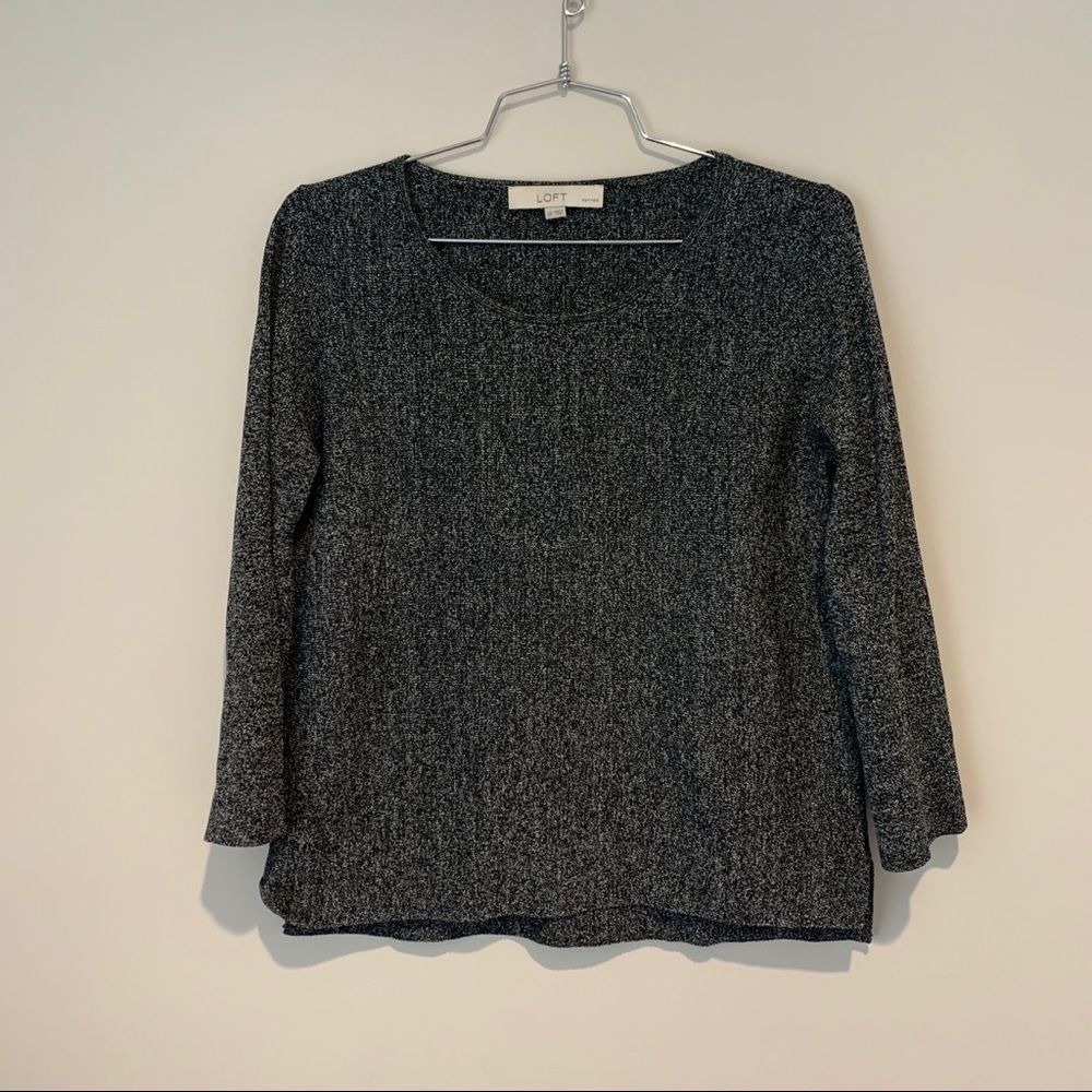 Loft long sleeve top size small